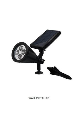 OEM Solar LED SpotLight Black Solar Panel Wall Light